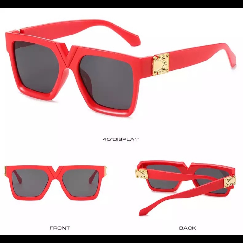 COOYOUNG Unisex Fashion Square Sunglasses Women